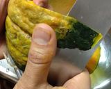 娘が大好きなかぼちゃと卵のサラダ作り方2写真