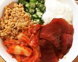 大戸屋風ばくだん丼作り方3写真