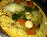 あんかけかた焼きそば 簡単ﾚｼﾋﾟ作り方8写真