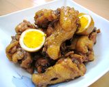 お酢・めんつゆ☆簡単♪手羽元☆さっぱり煮作り方6写真