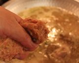 鶏 と レンコン の肉団子のお鍋 ♪作り方8写真