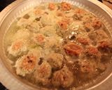 鶏 と レンコン の肉団子のお鍋 ♪作り方9写真