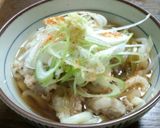 ねぎたっぷり肉うどん作り方4写真