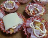 お弁当にもおやつにも❀ぷちカップピザ作り方4写真