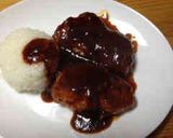 簡単！節約！安～いお肉でポークチャップ♪作り方5写真