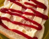 簡単★ケチャマヨチーズトースト作り方1写真