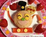 キャラ弁に〜簡単☆アンパンマンのSLマン作り方7写真