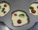 母の日に☆バラの形のケークサレ作り方3写真