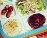 美味しい☆簡単ハンバーグランチ♡作り方6写真