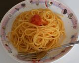 簡単!男の明太子パスタv作り方5写真