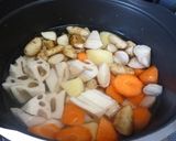 若鶏と野菜の煮物作り方5写真