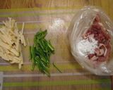 ー青椒肉絲ー作り方1写真