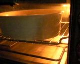 バナナプディング；電気オーヴン使用。作り方12写真