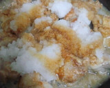 超簡単　鶏肉のおろし煮　小松菜も一緒に作り方3写真