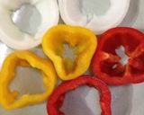 新玉ねぎ・パプリカで☆ライス入り肉詰め作り方2写真