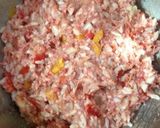 新玉ねぎ・パプリカで☆ライス入り肉詰め作り方5写真