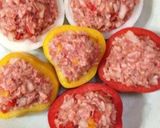 新玉ねぎ・パプリカで☆ライス入り肉詰め作り方6写真