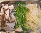 旬の竹の子で焼き春巻き作り方4写真