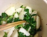 カブの粒マスタード炒め作り方4写真