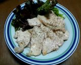 驚きの柔らかさ！鶏ムネ肉で塩胡椒レモン作り方4写真