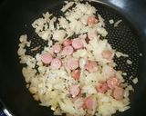 冷蔵庫の食材だけで出来る簡単オムライス作り方1写真