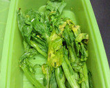 菜の花とウインナーの超簡単カレー炒め★作り方1写真