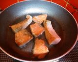 鮭のチーズ照焼き作り方3写真
