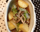 炊飯器で！白菜とジャガイモの煮物♪作り方3写真