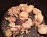 鶏肉の赤ワイン煮込み作り方2写真