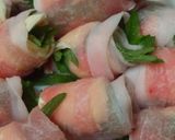 ヘルシー!揚げない豚肉チーズ巻きカツ作り方5写真