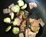 なすとベーコンのウマうま和風スパゲティ作り方5写真