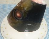 パパの鮪兜の煮付作り方1写真