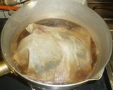 パパの鮪兜の煮付作り方3写真