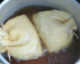 麺つゆで袋煮★玉子＆油揚げ《信田煮》作り方6写真
