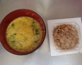 簡単♪納豆の卵巻き～作り方1写真