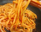 焼きうどんと菜の花(우동과유채꽃)作り方2写真
