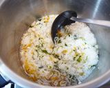 離乳食後期◎しらすとわかめの炊込みおかゆ作り方6写真