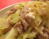 肉みそキャベツ作り方6写真