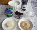 朝食にも★HMブル−ベリー炊飯器ケーキ作り方1写真
