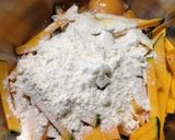 カボチャ☆カニカマ☆ちりめんかき揚げ作り方3写真
