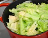 春キャベツと鶏むね肉のスープ煮作り方2写真