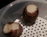 レンジで簡単！里芋バター作り方1写真
