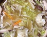 簡単☆冷凍餃子で☆野菜たっぷり餃子スープ作り方7写真