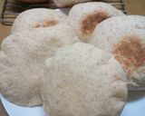 手ごねで簡単♪全粒粉入りピタパン作り方8写真
