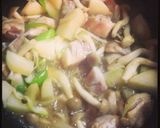 じゃが芋と長ネギと鶏のほっこり炊き込み飯作り方5写真