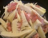 筍とベーコンのバター醤油炒め作り方3写真