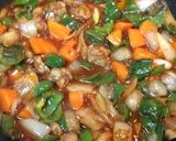 野菜たっぷりヘルシー酢豚♡作り方6写真