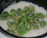 鮹も一緒に☆空豆ご飯作り方8写真