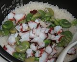 鮹も一緒に☆空豆ご飯作り方9写真