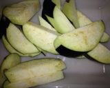 手作り醤油麹で鶏と茄子の炒め物作り方2写真